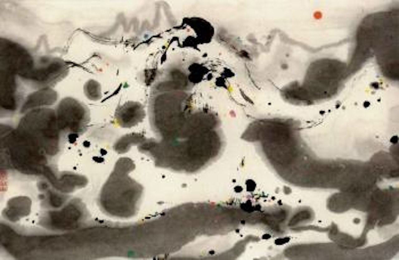 Le mont blanc by Wu Guanzhong