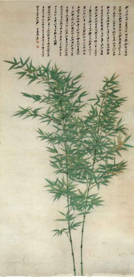 Bamboo by Zhang Daqian