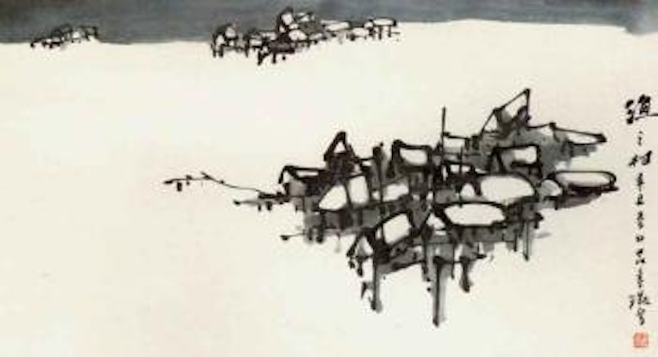 Villages by Lu Shoukun (Lui Shou-Kwan)