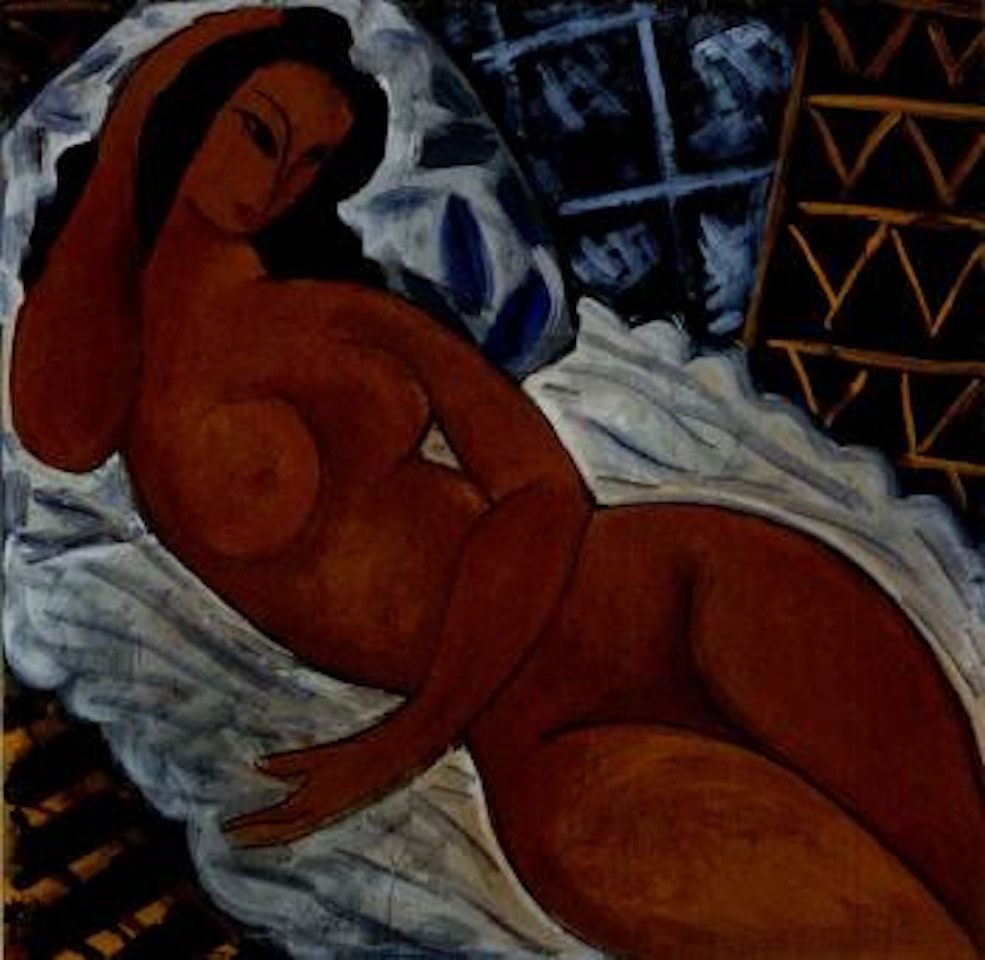 Nude by Lin Fengmian