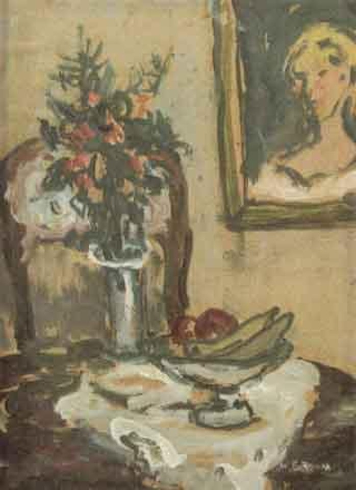Interior scene by Walter Emerson Baum