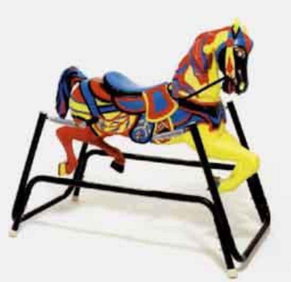 Untitled - rocking horse by Sol LeWitt