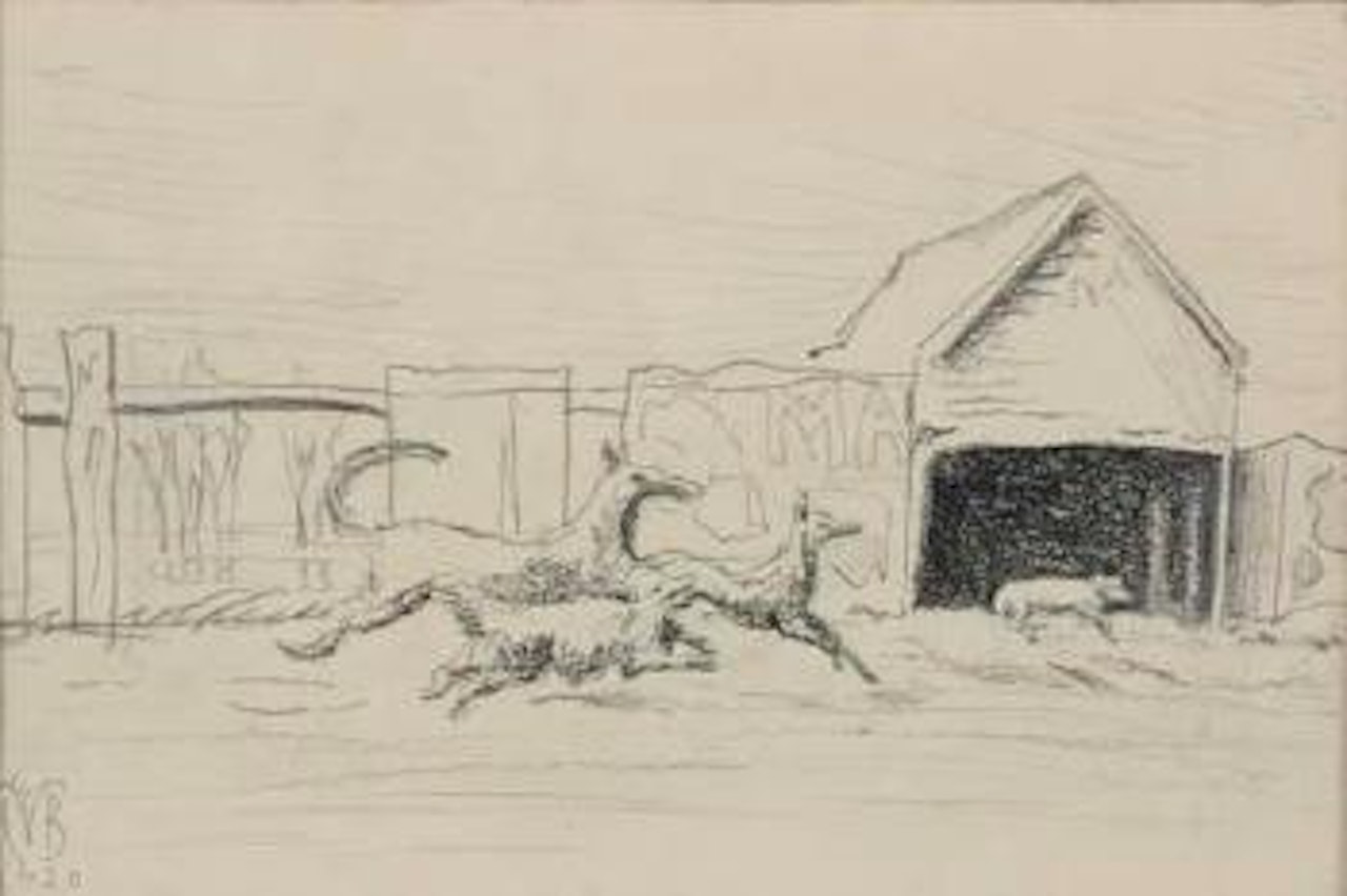 Pursuit by Charles Burchfield