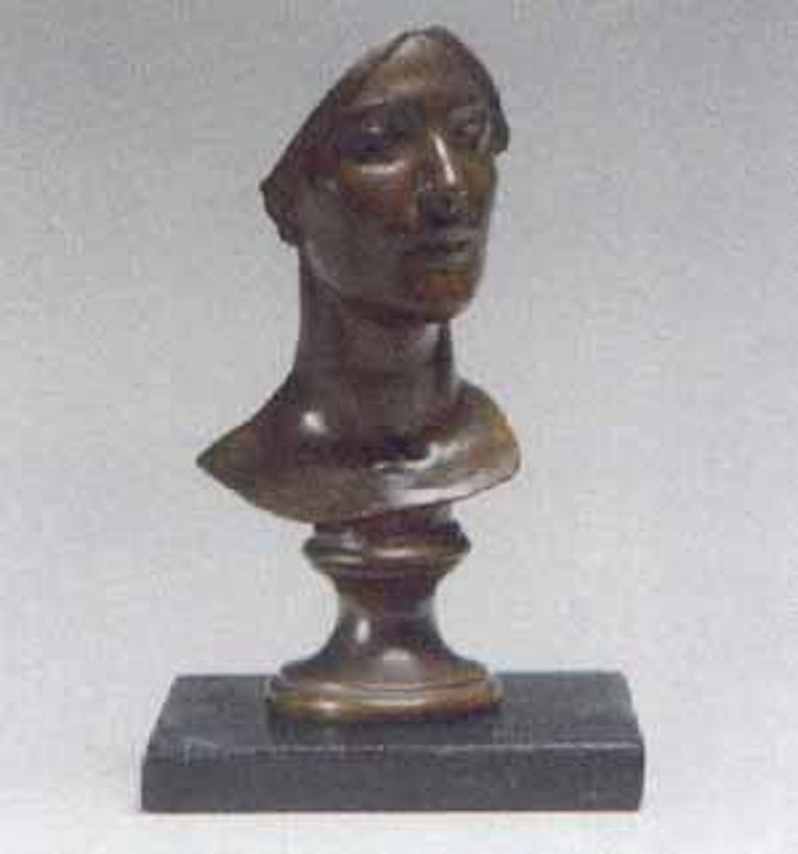 Bust of a woman by Daniel Chester French