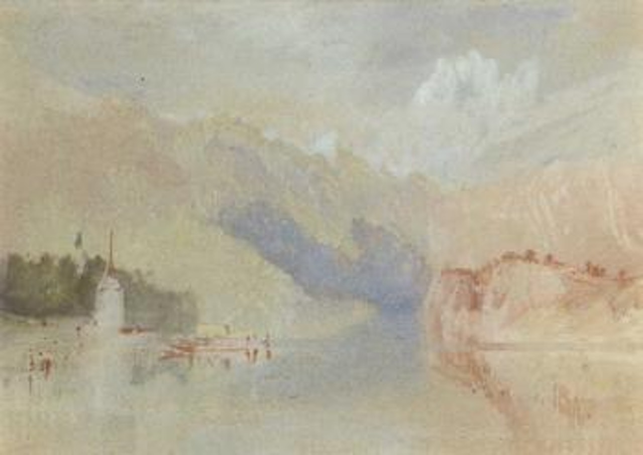 View on the Rhine by Joseph Mallord William Turner