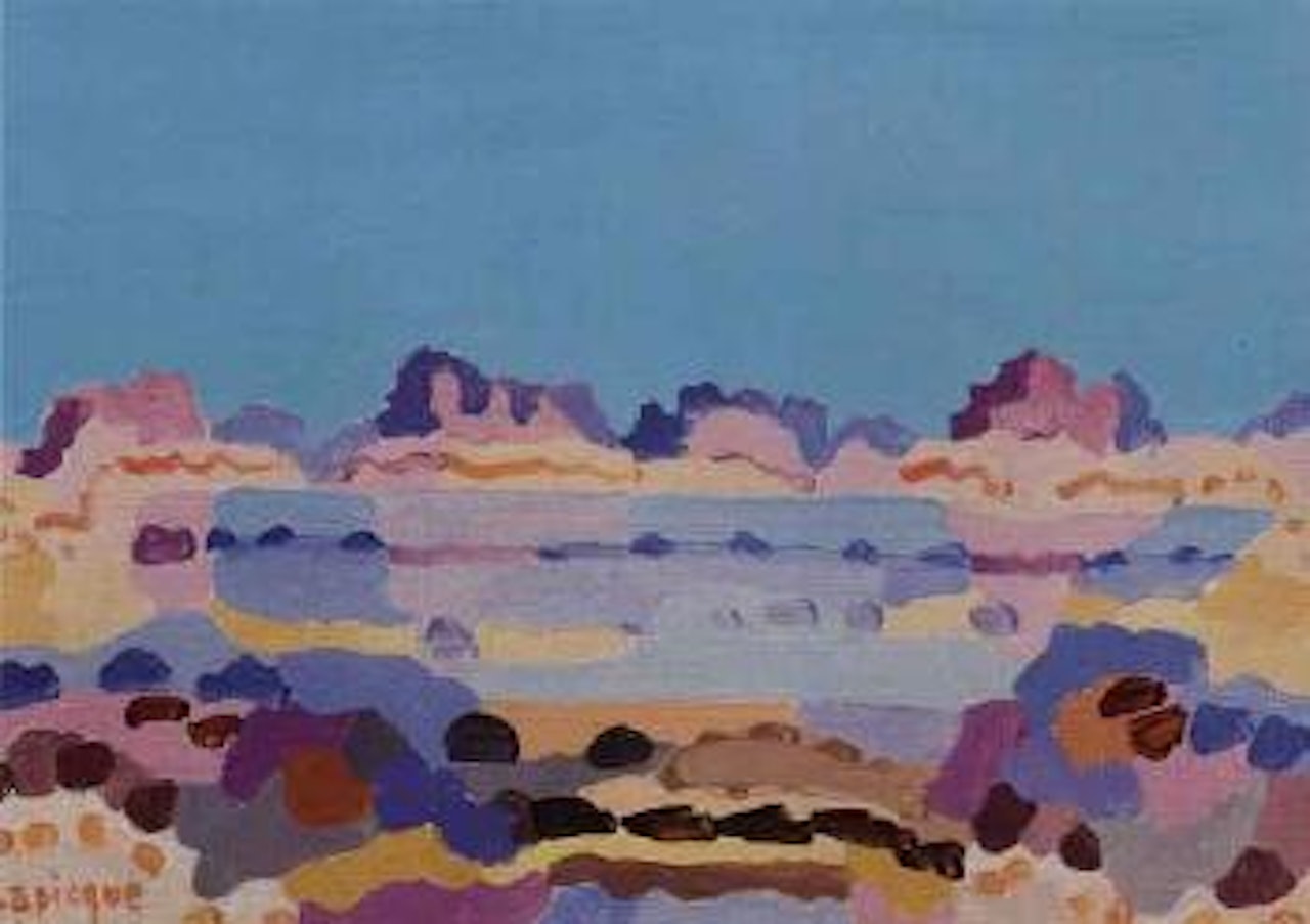 Lagune bretonne by Charles Lapicque