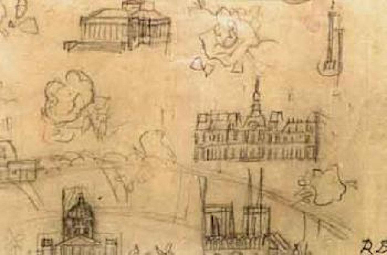 Monuments de Paris by Raoul Dufy