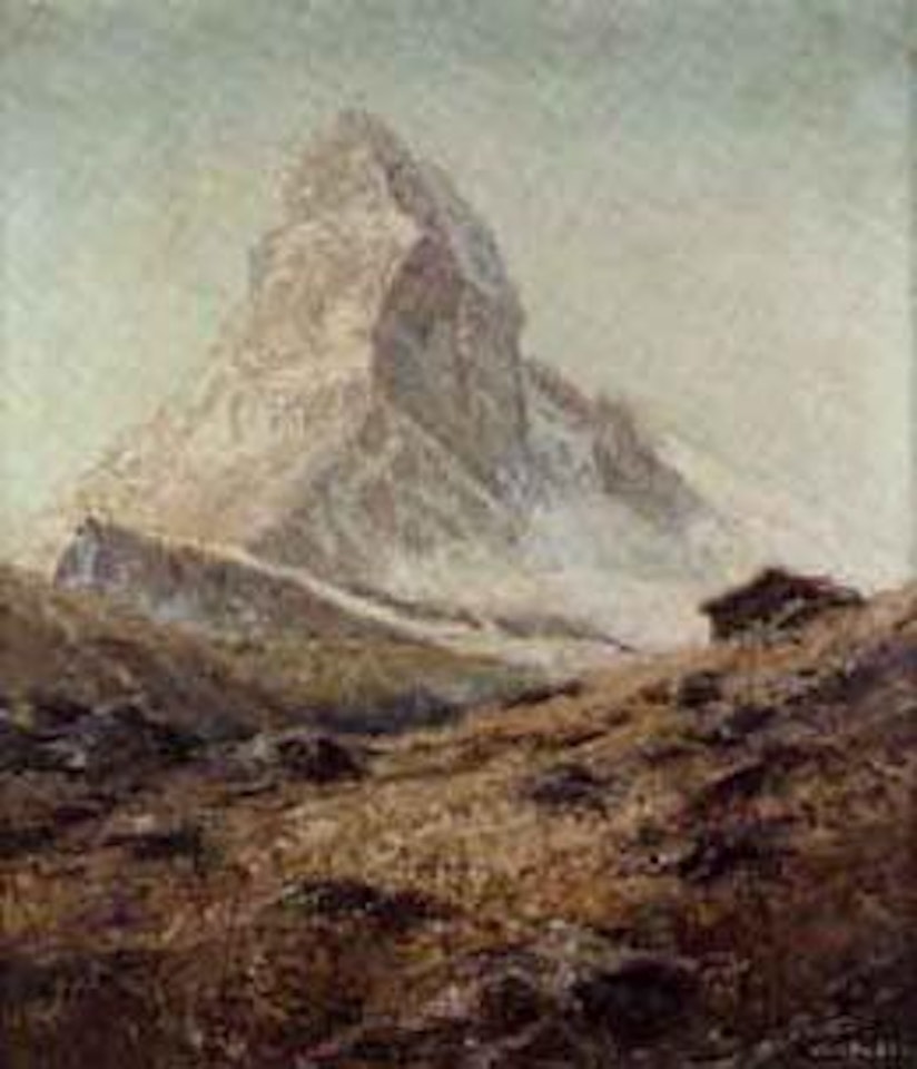 View of the Matterhorn by Otto Pippel
