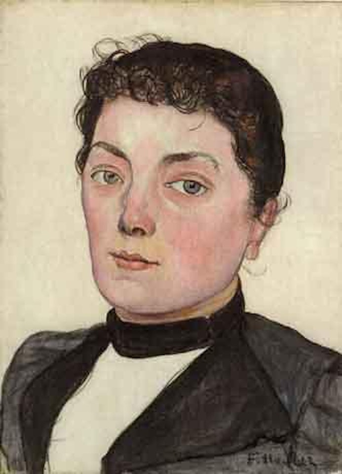 Bernese girl by Ferdinand Hodler