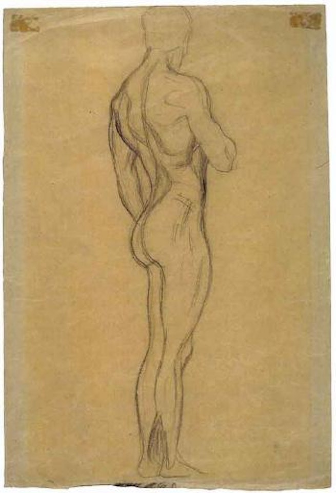 Nude by Gustav Klimt