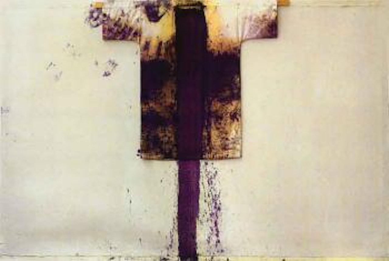 Composition with cross by Hermann Nitsch
