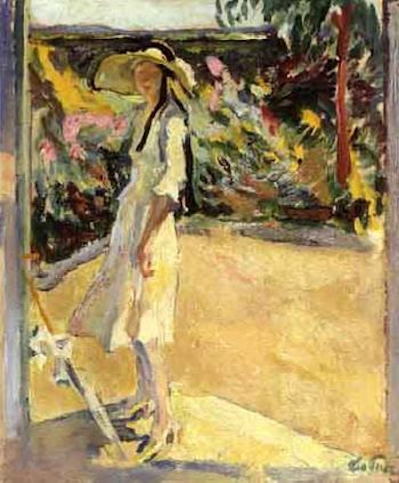 On the terrace I by Leo Putz