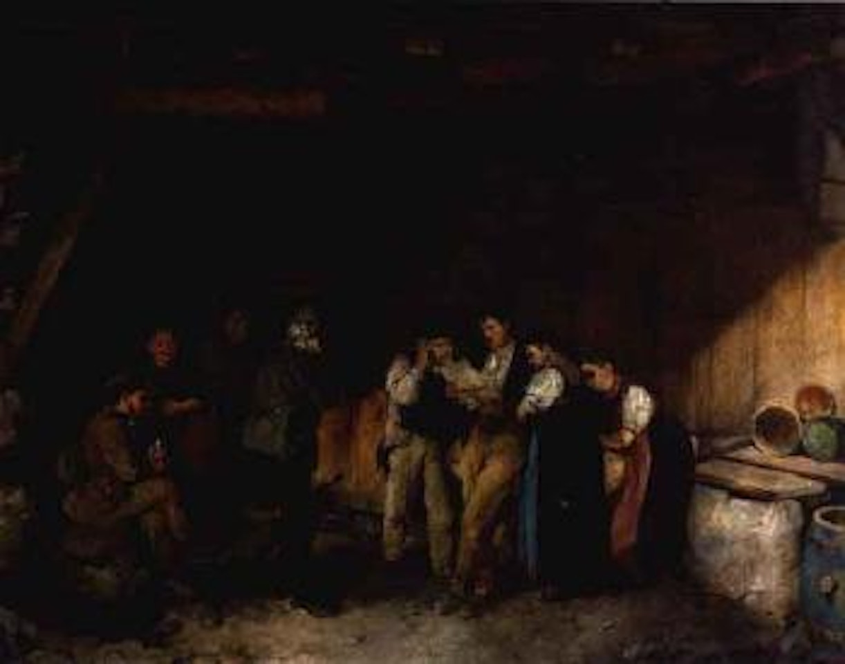 Draft papers by Franz von Defregger