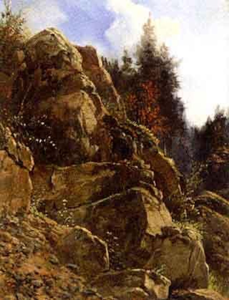 Rabenauer Grund by Johan Christian Clausen Dahl