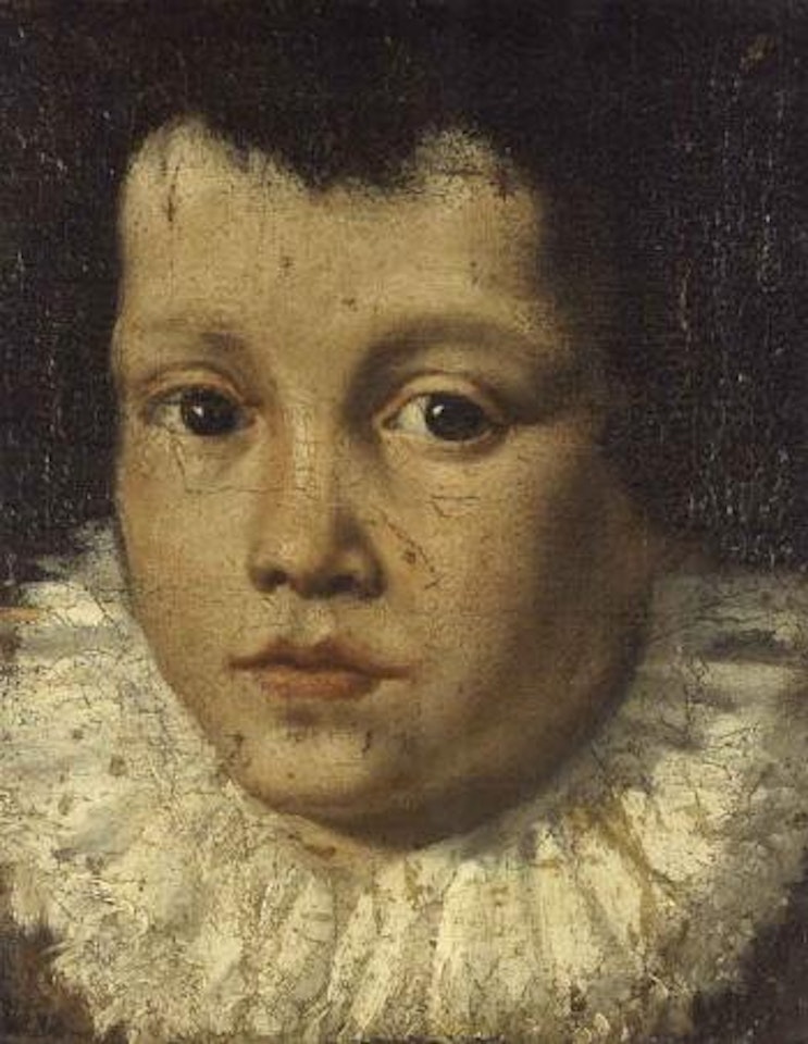 Portrait of boy by Annibale Carracci