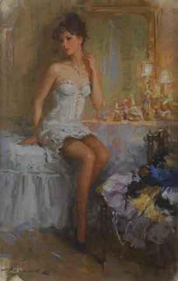 At the make-up table by Constantin Razoumov