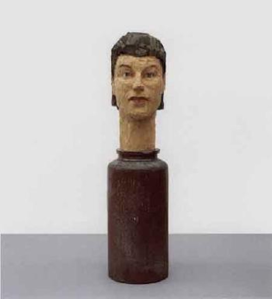 Untitled - bottle woman by Stephan Balkenhol