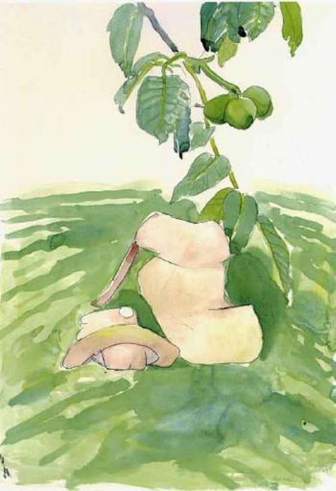 Son and heir by Maria Lassnig