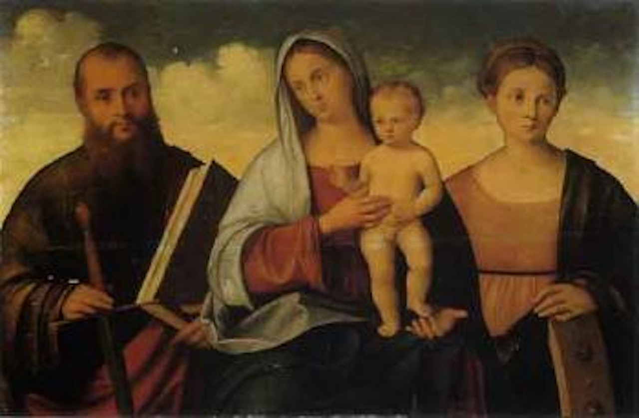 Sacra conversazione by Venetian School