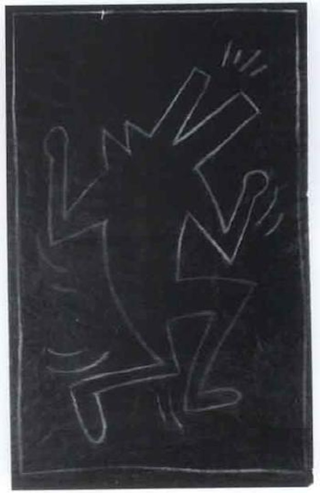 Dancing dog by Keith Haring