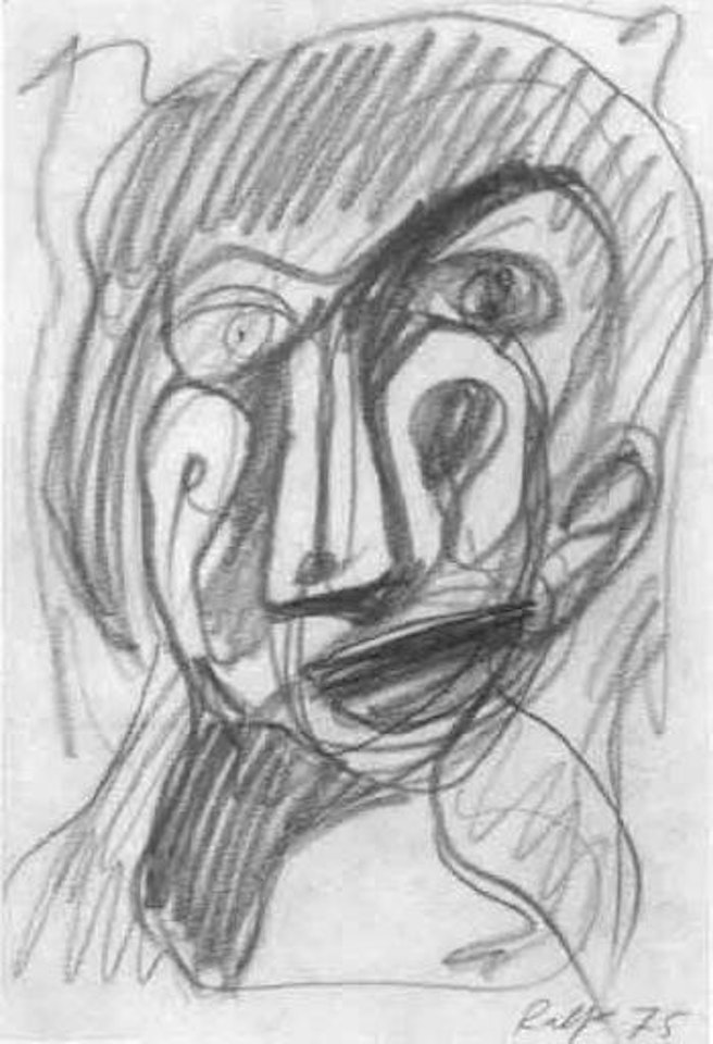 Head by A.R. Penck