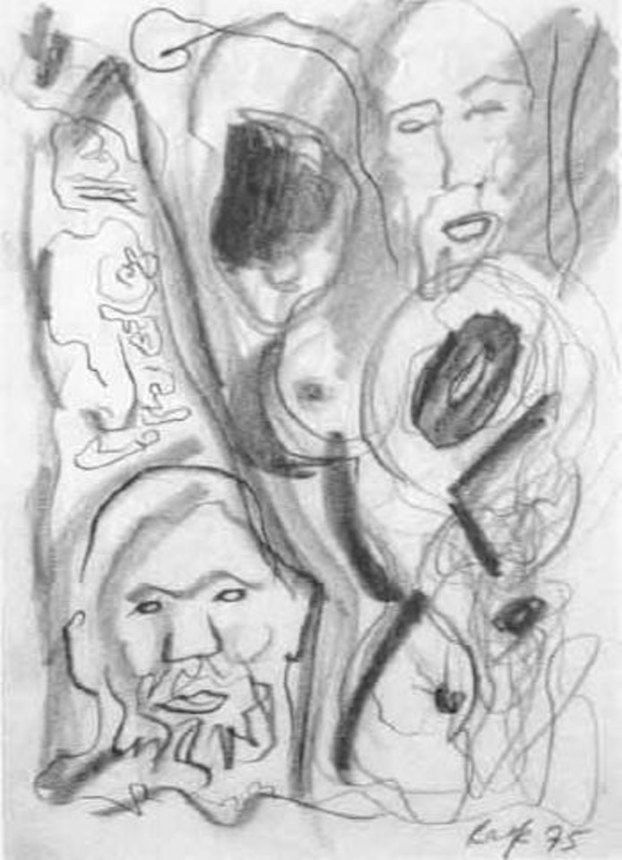 Figures by A.R. Penck