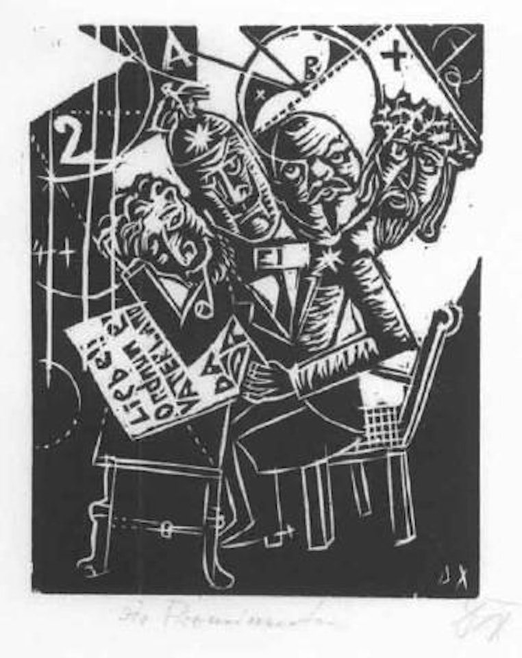 The prominent constellation by Otto Dix