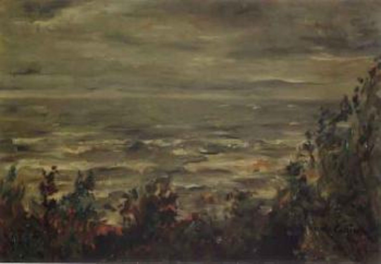 Coastal scene near Zoppot by Lovis Corinth
