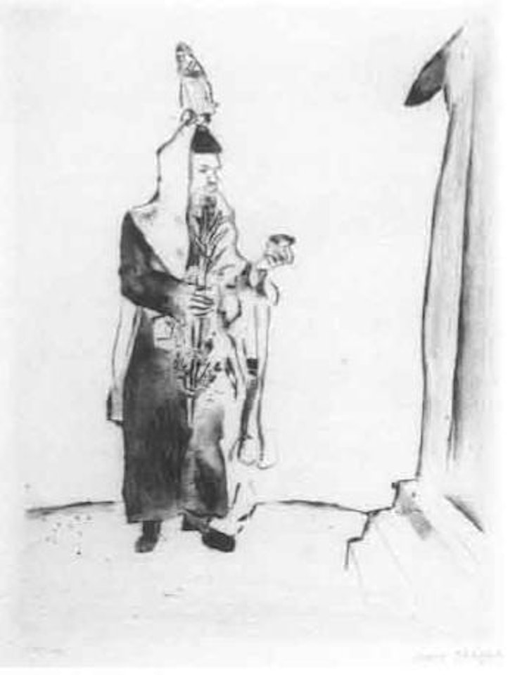 The Rabbi by Marc Chagall