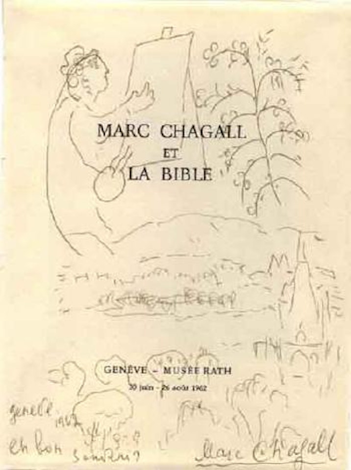 Marc Chagall et la Bible by Marc Chagall