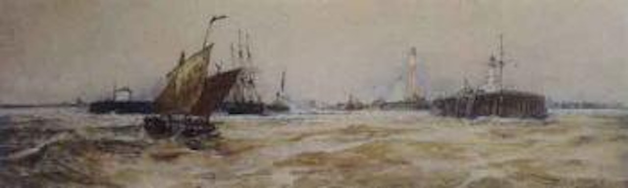 Off Dunkirk by Thomas Bush Hardy