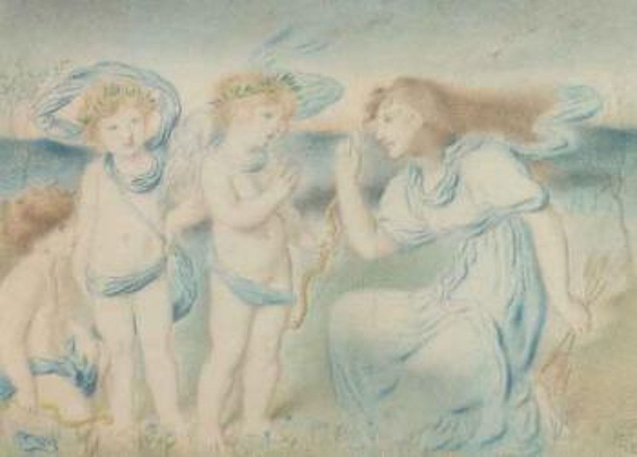 Cupid's defeat by Simeon Solomon