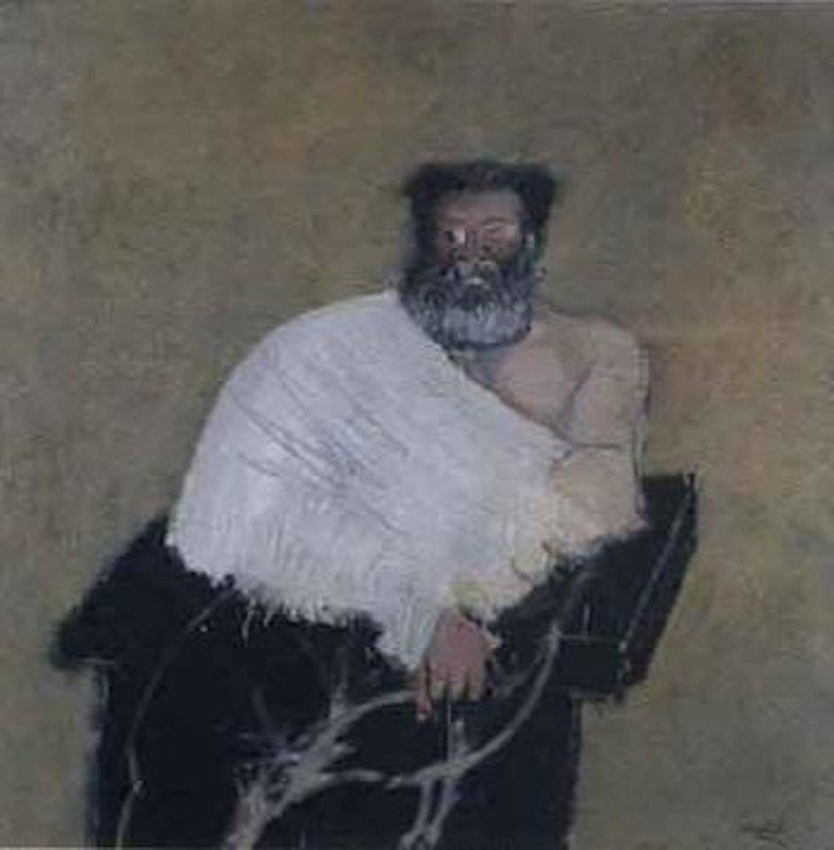 Portrait of Pier Carlo Santini by Carlo Mattioli