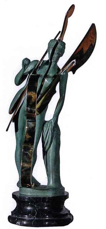 Venus with violin by Arman
