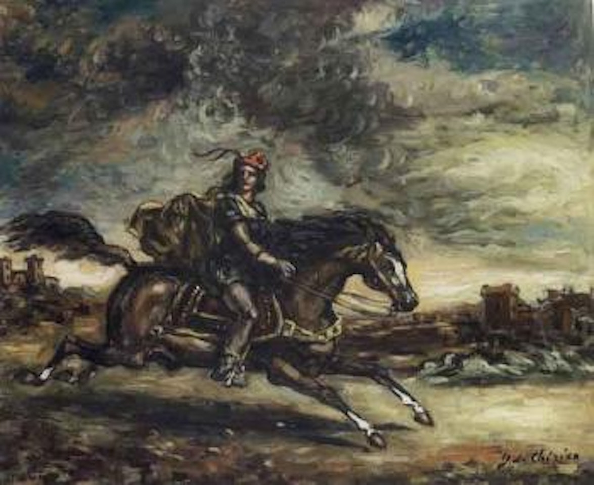 The queen's messenger by Giorgio de Chirico