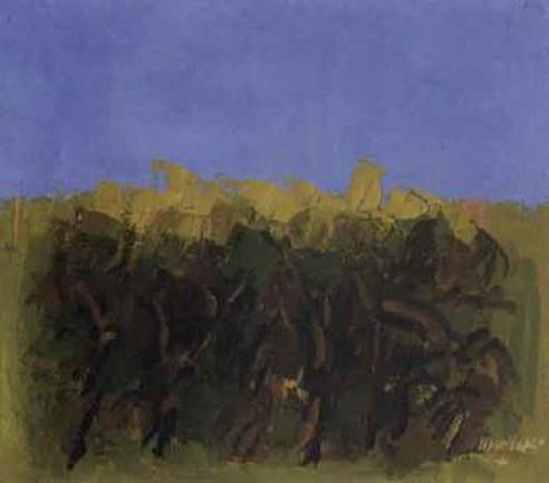 Olive grove by Ennio Morlotti