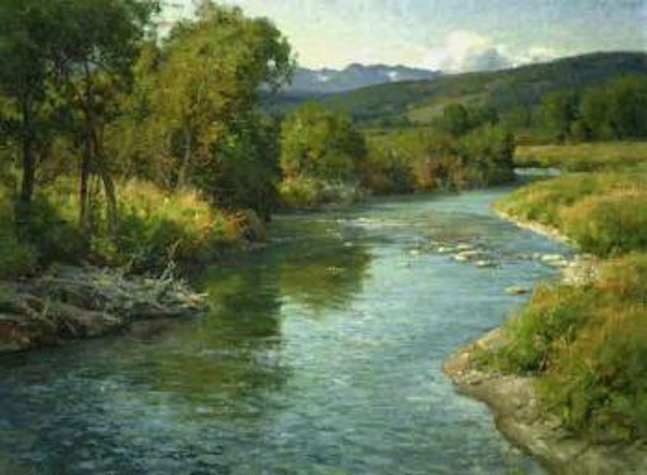 Montana trout by Clyde Aspevig