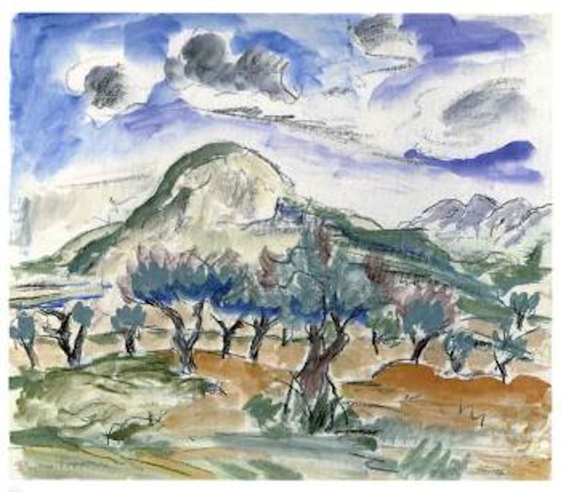 Provence by Erich Heckel