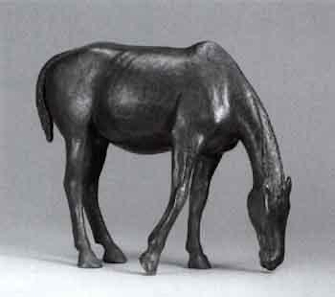 Grazing mare by Gerhard Marcks