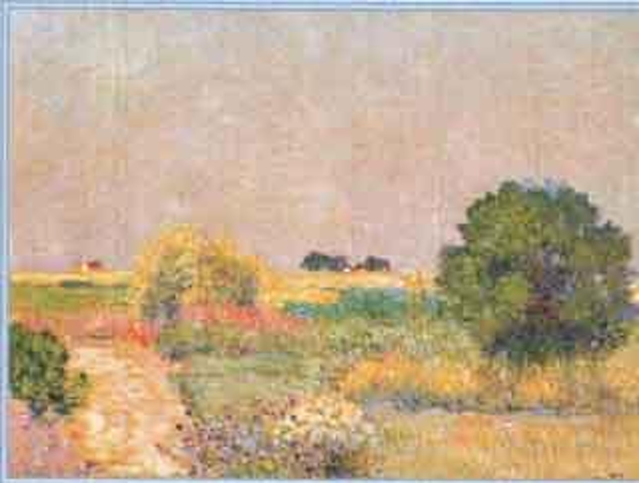 Le jardin de l'artiste a Kervaudu au Croisic by Ferdinand du Puigaudeau