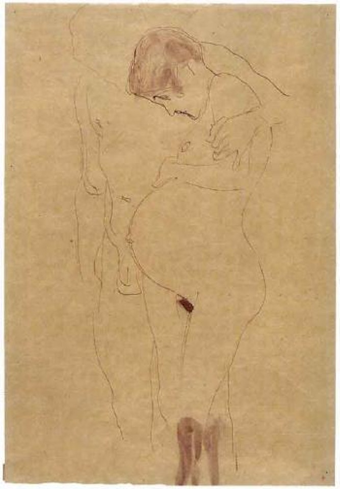 Hope by Gustav Klimt