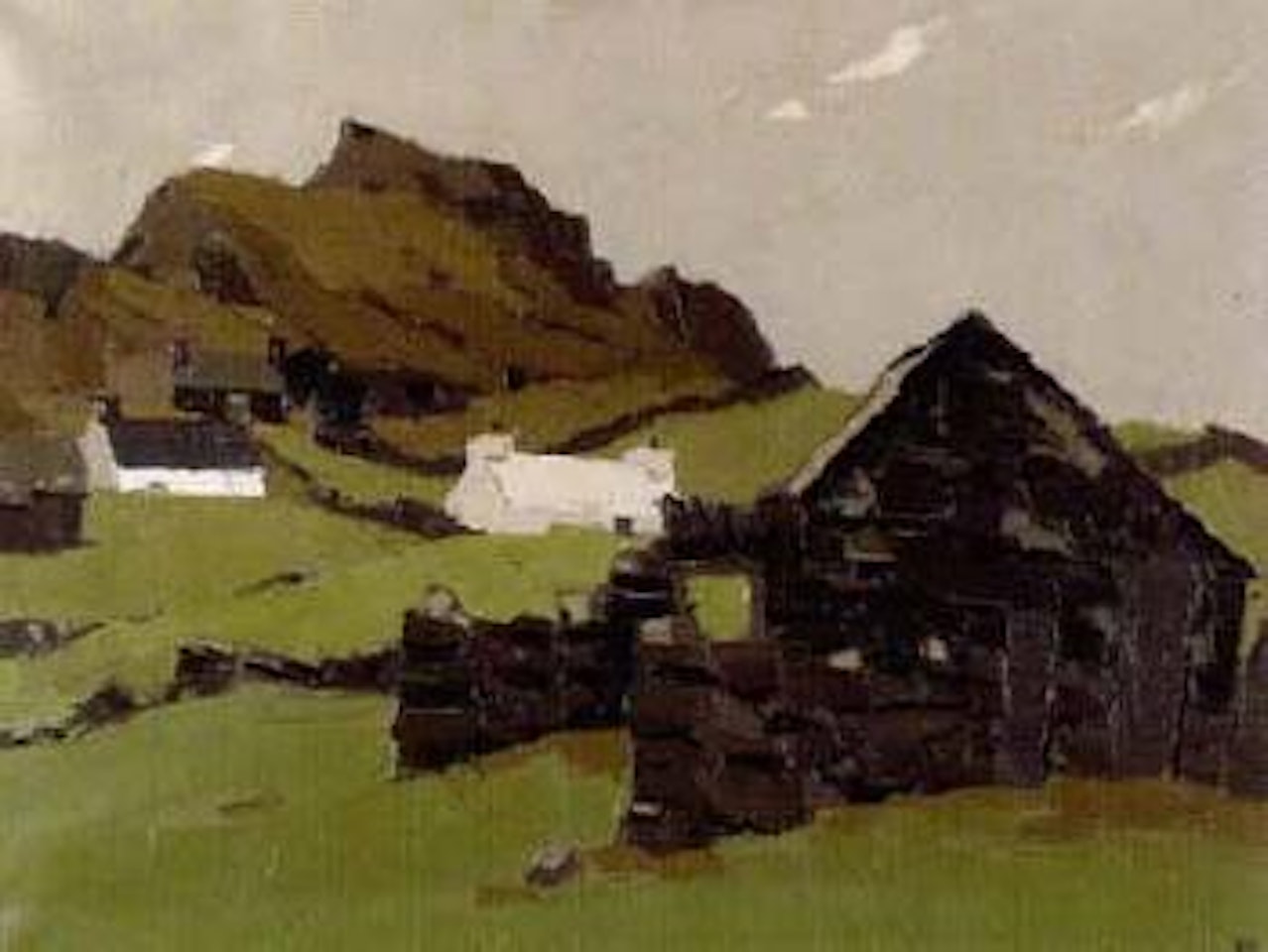 Deiniolen by Kyffin Williams