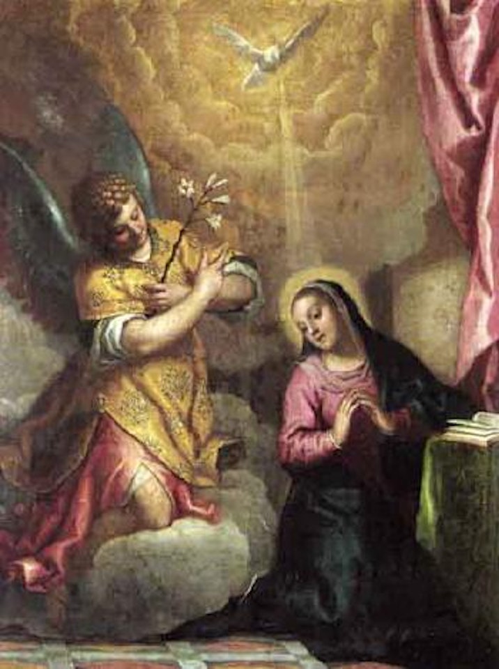 Annunciation by Venetian School