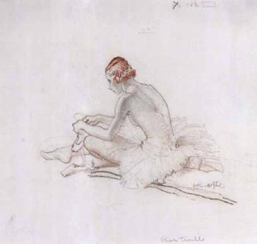 Shoe trouble by William Russell Flint