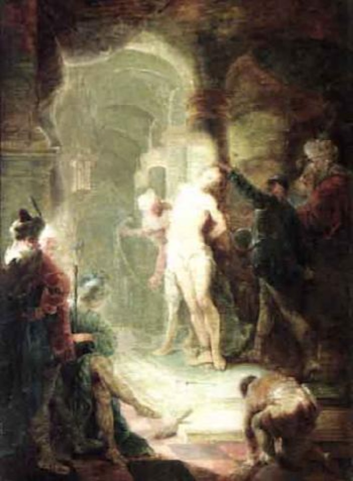 Flagellation of Christ by Januarius Johann Rasso Zick