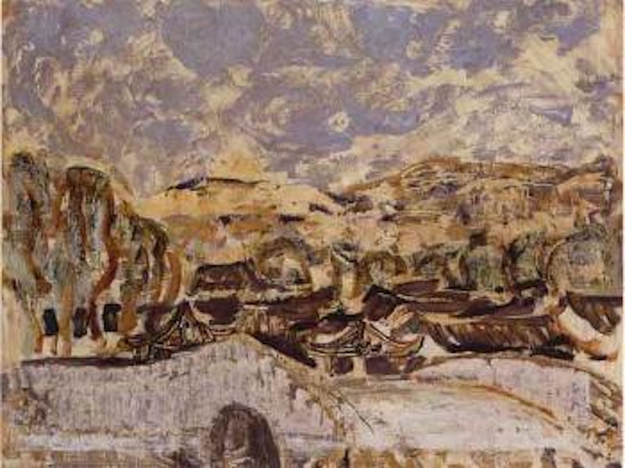 Chinese landscape by Ian Fairweather