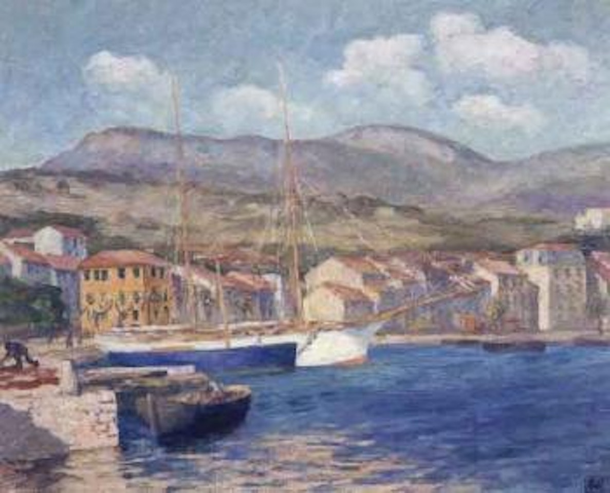 Le mouillage abrite, Port Vendres - sheltered anchorage by Rupert Charles Wulsten Bunny