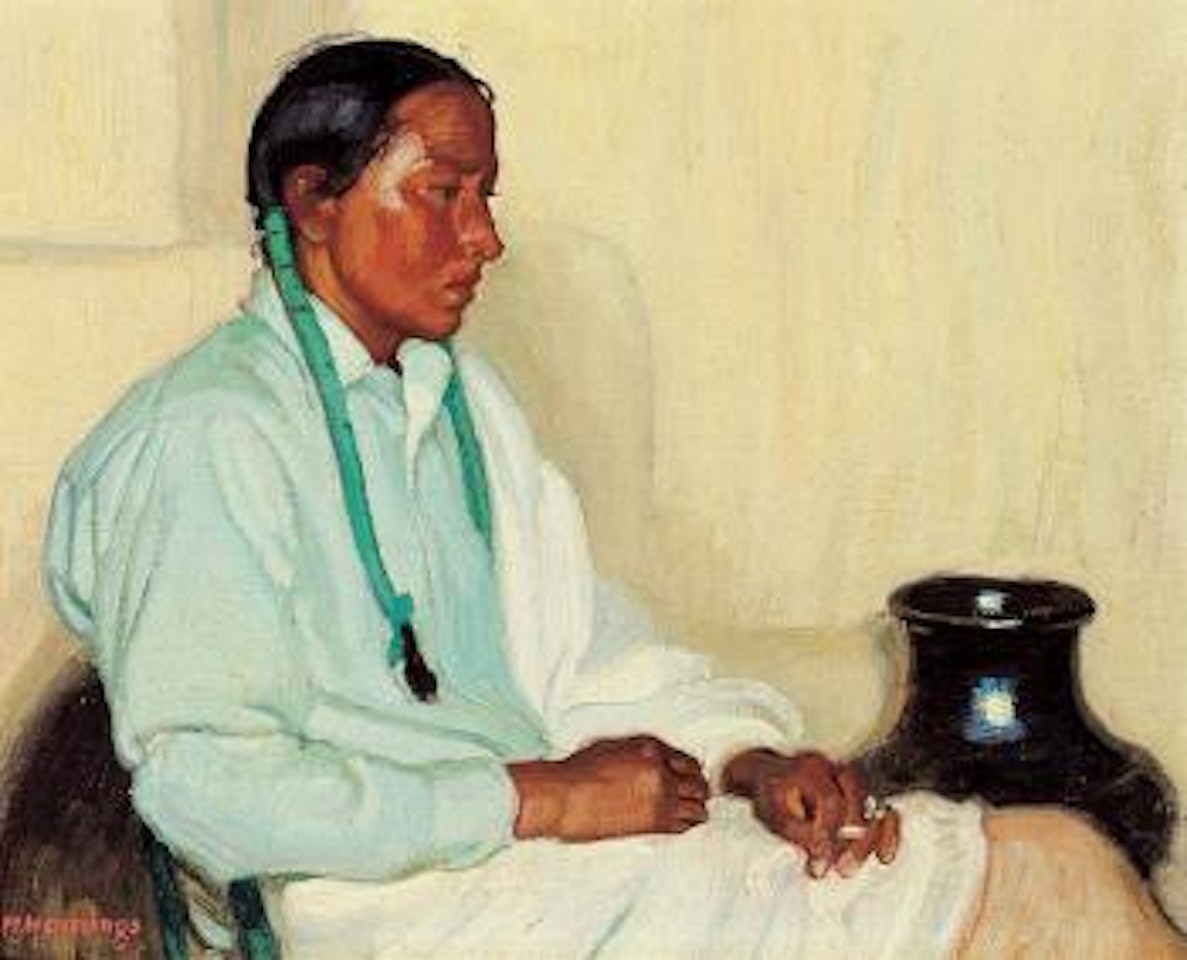 Meditation by Ernest Martin Hennings