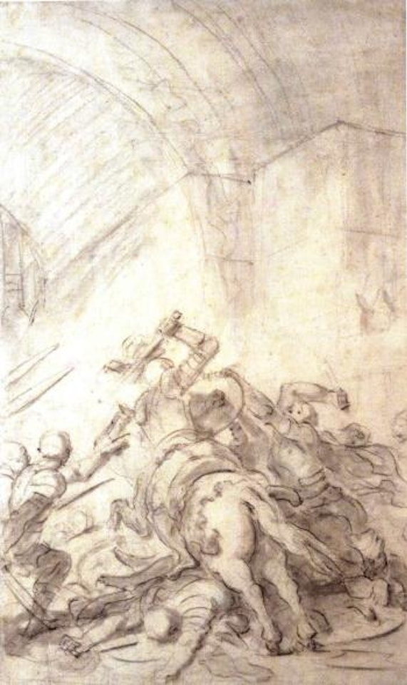 Scene from Ariosto's Orlando furioso by Jean-Honoré Fragonard