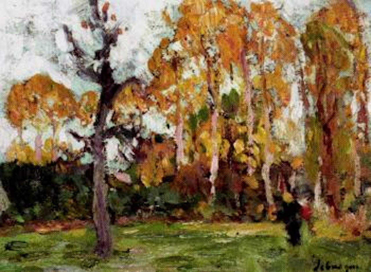 Promenade en foret by Henri Lebasque